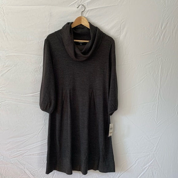 AGB Cowl Neck Sweater Dress - Picture 2 of 7